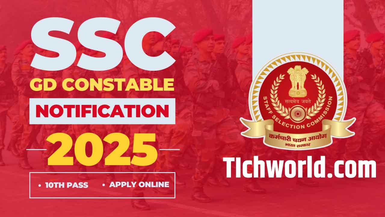 SSC GD Constable Recruitment 2025